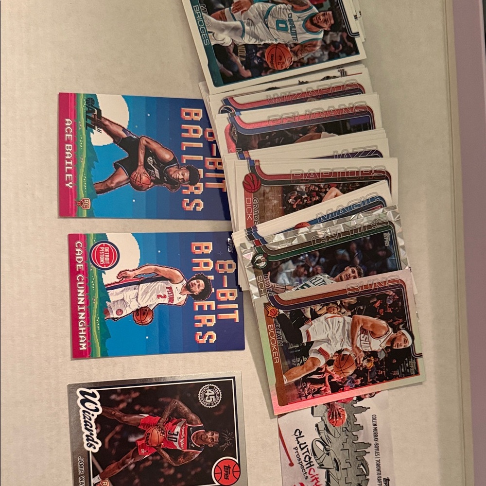 Basketball Trading Card Set